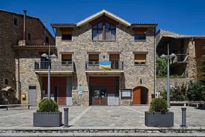Tuixent : Sierra del Cadi - solidarité des catalans avc les ukrainiens.